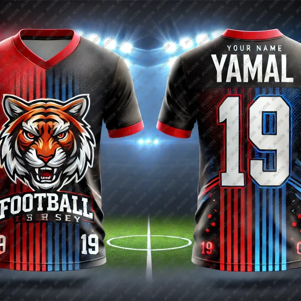 Yamal Football Jersey Hot Selling Women's Top Casual Fashion T-shirt - Image 3