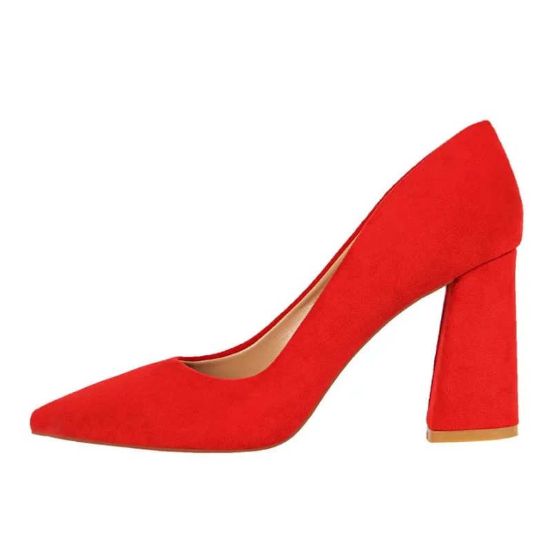 Summer Women 8.5cm High Heels Pumps Escarpins Elegant Sweet Lady - Image 10