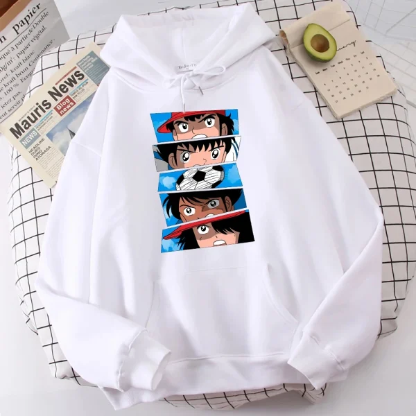 Captain Tsubasa Taro Misaki Printed Sweatshirt Men's Street Hoodie