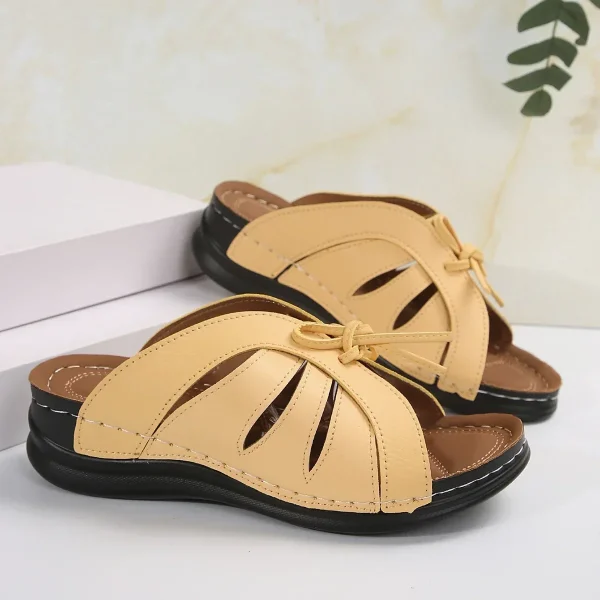 Women's Shoes on Sale 2024 New Open Toe Women's Slippers - Image 10