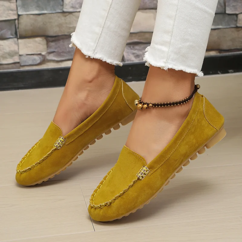 Fashion New Round Toe Solid Color Casual Daily Comfortable Elegant - Image 6