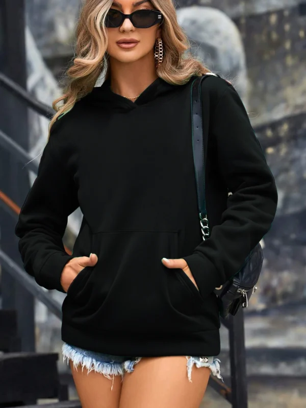 Women's Hooded Sweatshirt Spring And Autumn Casual - Image 2