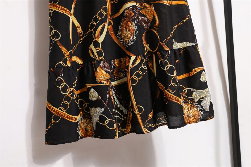 Autumn Spring Chiffon Dresses Fashion Female Full Sleeve - Image 13