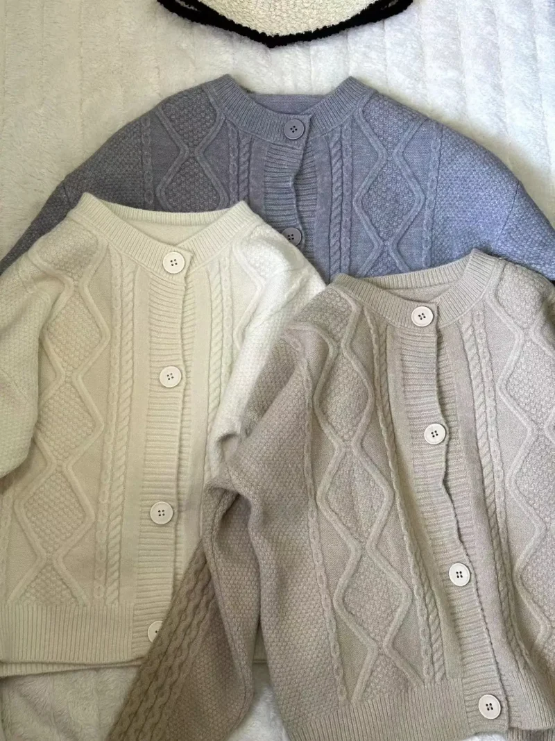 Winter Clothes Twists Cardigan Women 2024 New Loose Korean - Image 8