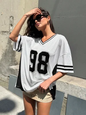 Fashion Women’s Soccer T-shirt Casual Fashion Loose Harajuku Sportswear