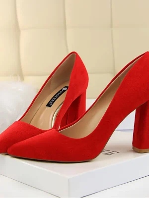 Summer Women 8.5cm High Heels Pumps Escarpins Elegant Sweet Lady