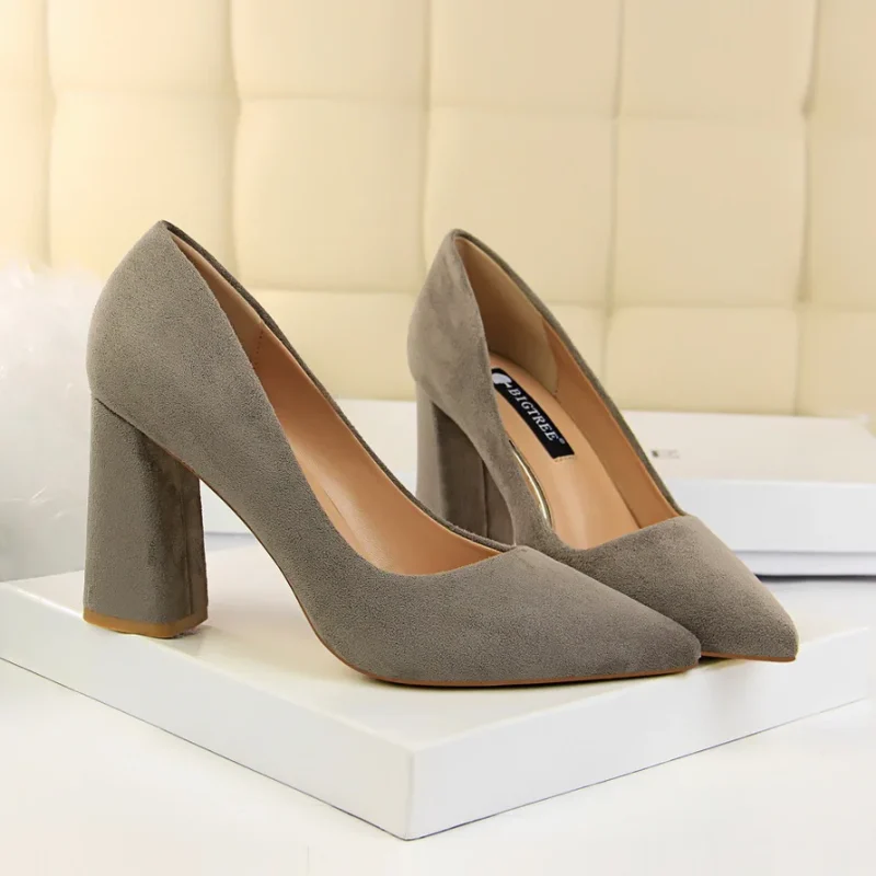 Summer Women 8.5cm High Heels Pumps Escarpins Elegant Sweet Lady - Image 15