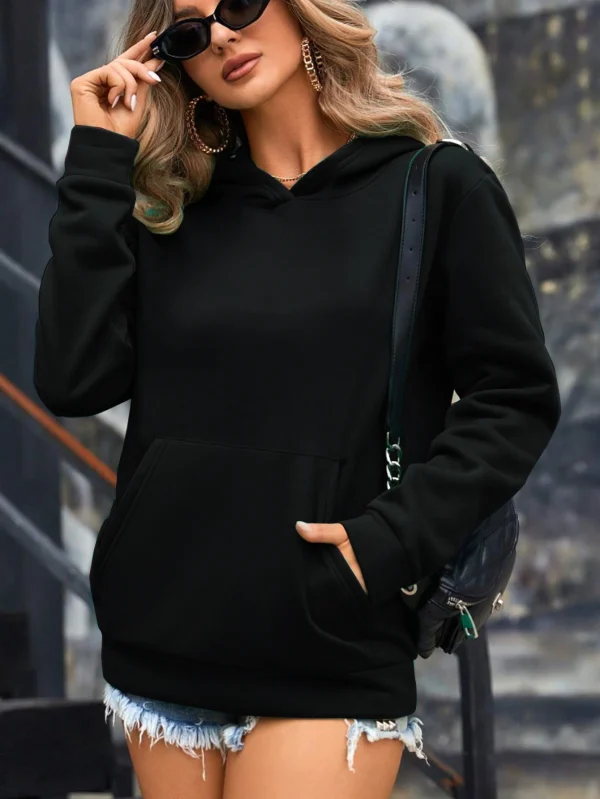 Women's Hooded Sweatshirt Spring And Autumn Casual - Image 4