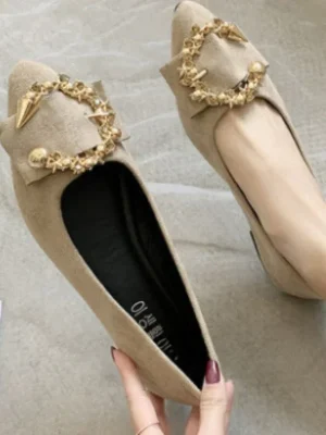 Autumn Casual Fashion Pointed Toe Comfortable Non-slip Wear Resistant