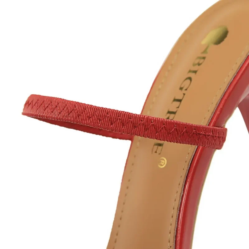 Women 10.5cm High Heels Fashion Slingbacks Mules Slippers Summer Lady - Image 5