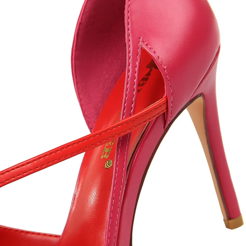 Summer Women 9.5cm High Heels Sandals Nightclub Stripper - Image 6