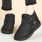 Winter Boots Women Snow Fashion Shoes For Women Platform Slip On Plush Women Shoes - Image 2