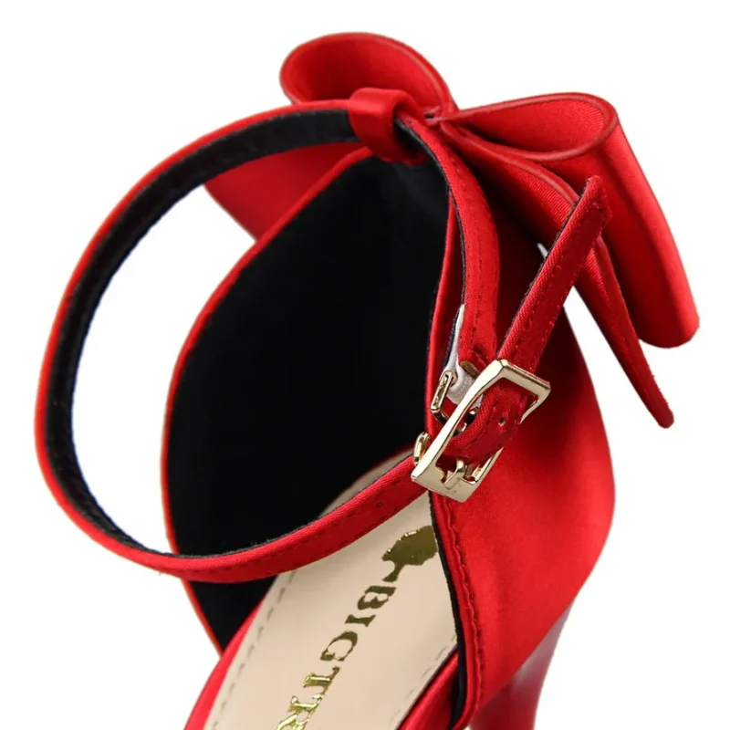 Women Summer 8cm 10cm High Heels Elegant Sandals Lady - Image 20