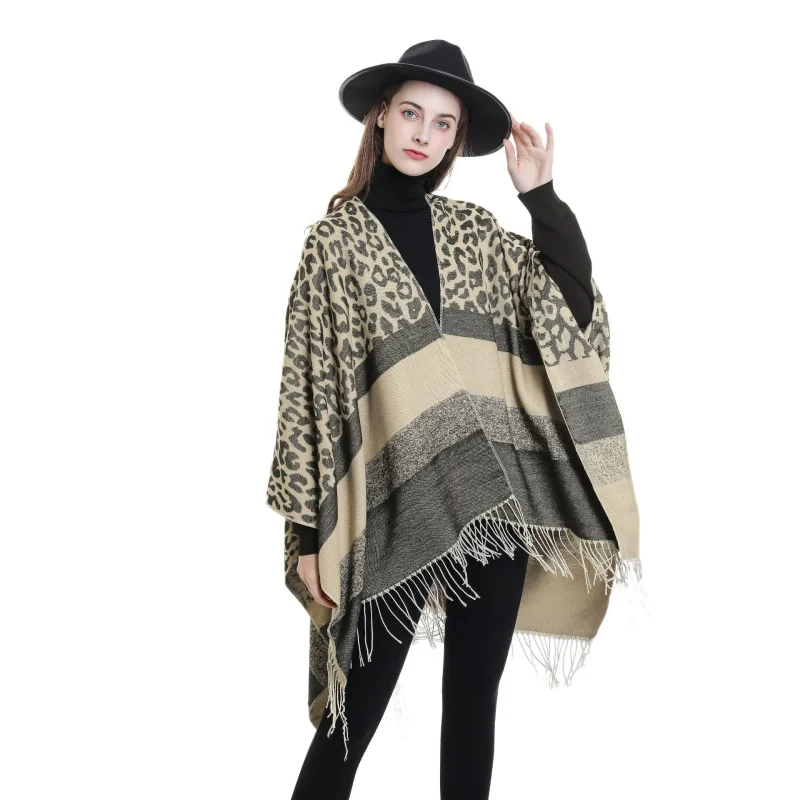 Winter Fashion Plaid Tassel Shawl Women Fashion - Image 6