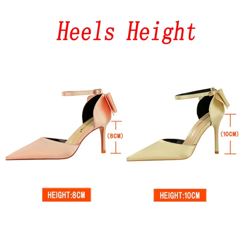 Women Summer 8cm 10cm High Heels Elegant Sandals Lady - Image 9