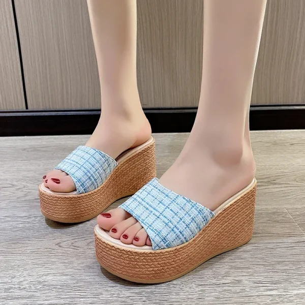 Women's Shoes Basic Women's Slippers Outside Slippers Ladies Wedges