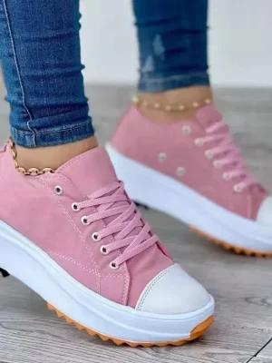 Summer Women Casual Shoes Plus Size Sneakers For Women Platform Sport Shoes