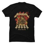 Rock Cat Music Graphic Printed Women's T-shirt Fashion Cotton Round Neck - Image 4