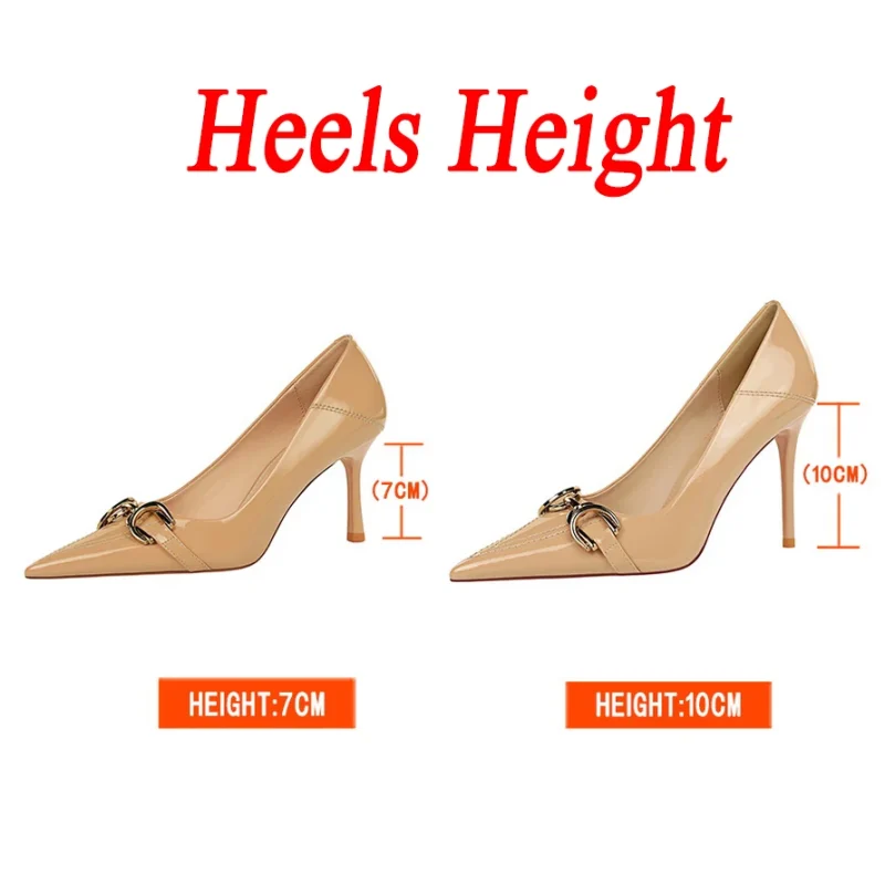 Women 7cm 10cm High Heels Wedding Bridal Replica Pumps Lady - Image 7