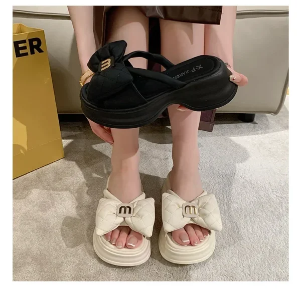 Korean Edition Casual Beach Shoes Versatile Thick Sole Sandals Women's - Image 10