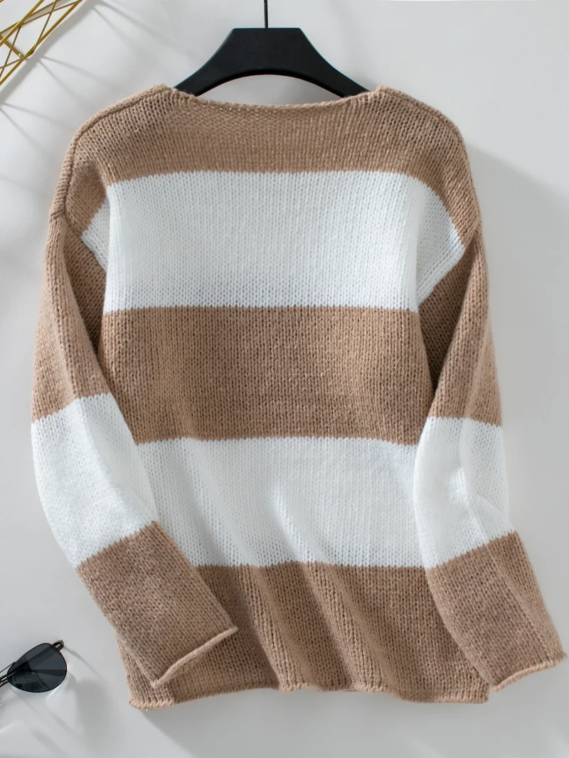 Winter Fashion Streetwear Knitwear Casual Loose Knitted Pulovers - Image 12