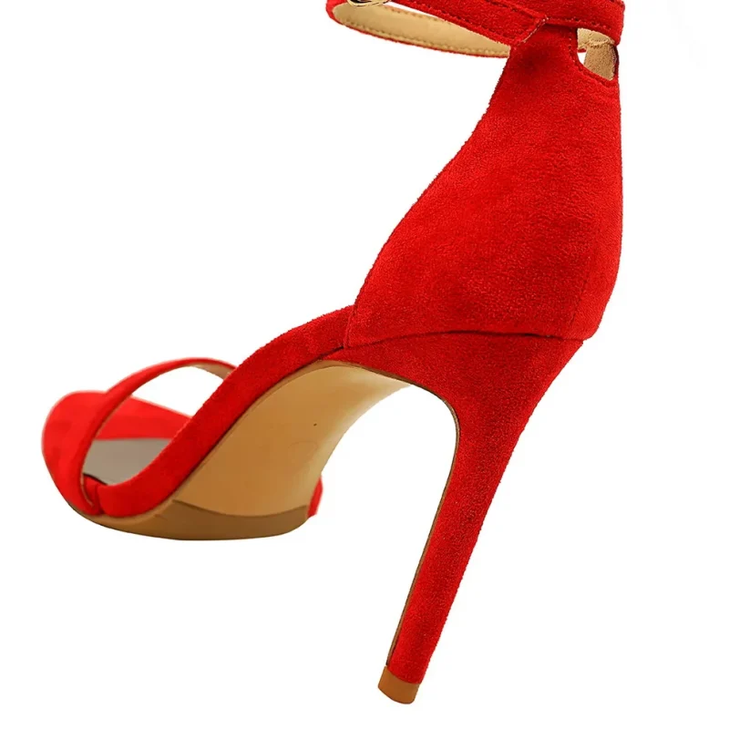 Women Heels Sandals Fetish 10cm High Heels Lady Open Toe - Image 13
