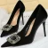 Western Style Fashion Party Women Shoes 9.5cm 7cm Thin High Heels