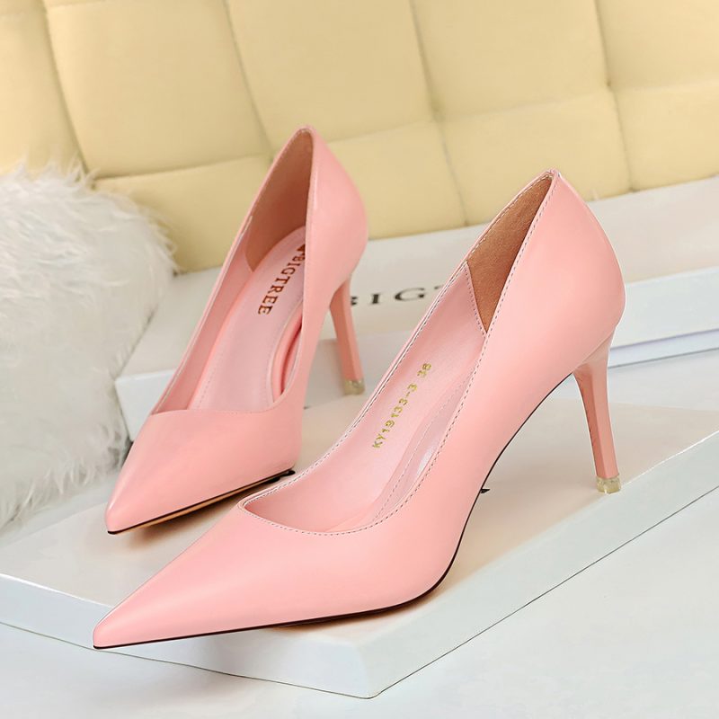 Women 7.5cm 10.5cm High Heels Pumps Lady Wedding Bridal - Image 12