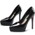 Black 10cm Heels