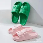 Women Soft Sole Cloud Slippers Thick Platform Indoor Outdoor Beach Sandals
