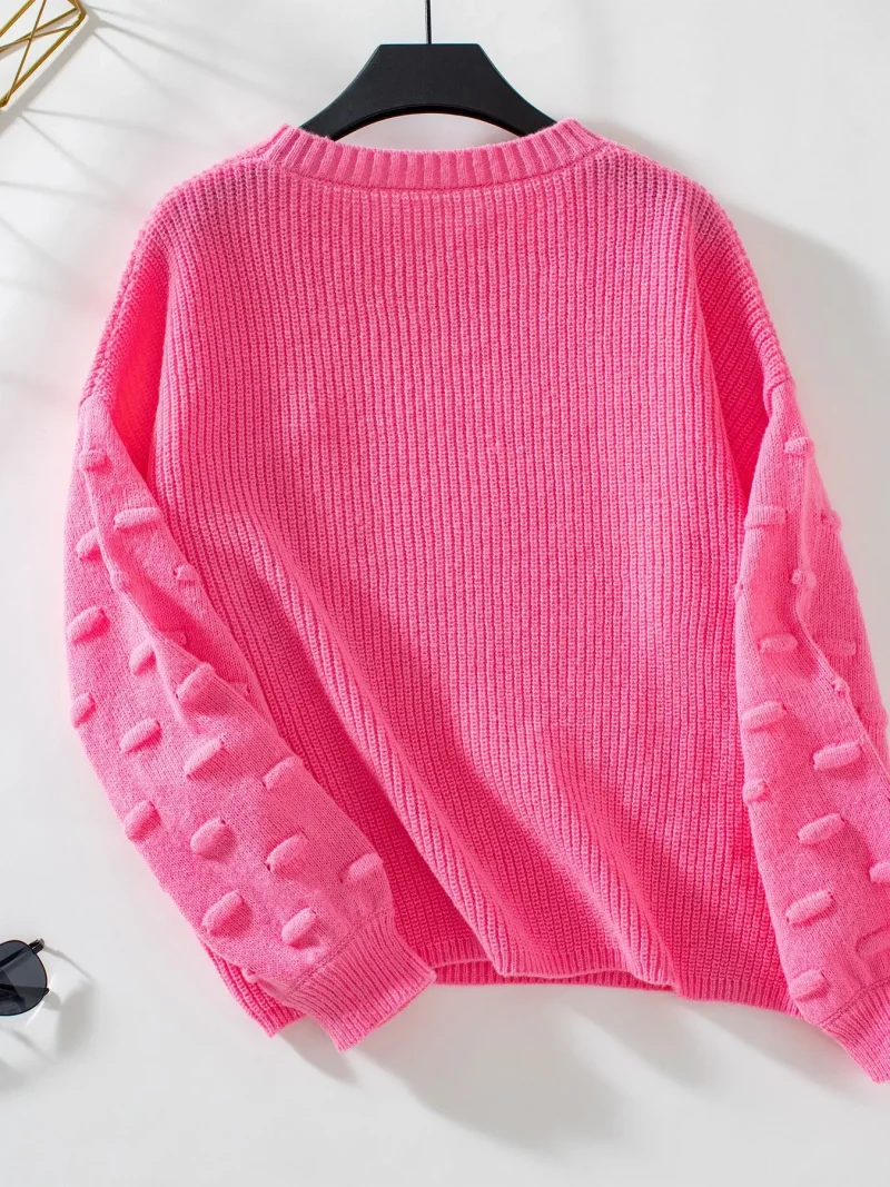 Women's Knitted Sweater Autumn - Image 11
