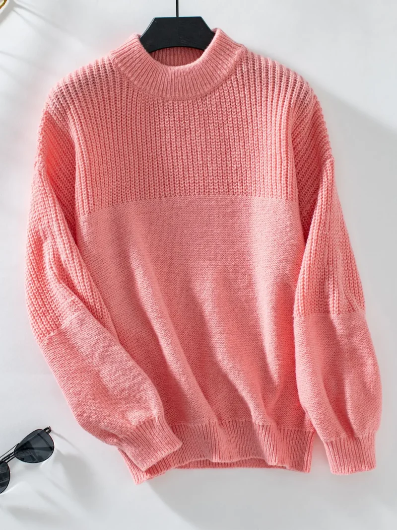 Pullovers Women 2024 Fashion Long Sleeve Knitted Sweaters - Image 10