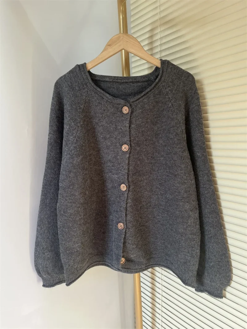 Long Sleeve Cardigan Women Korean Fashion Casual Sweaters - Image 8