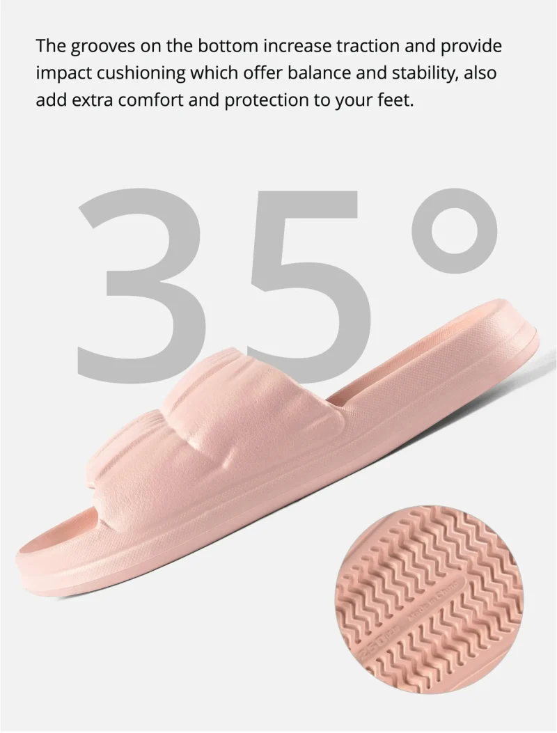 Women Soft Sole Cloud Slippers Thick Platform Indoor Outdoor Beach Sandals - Image 8