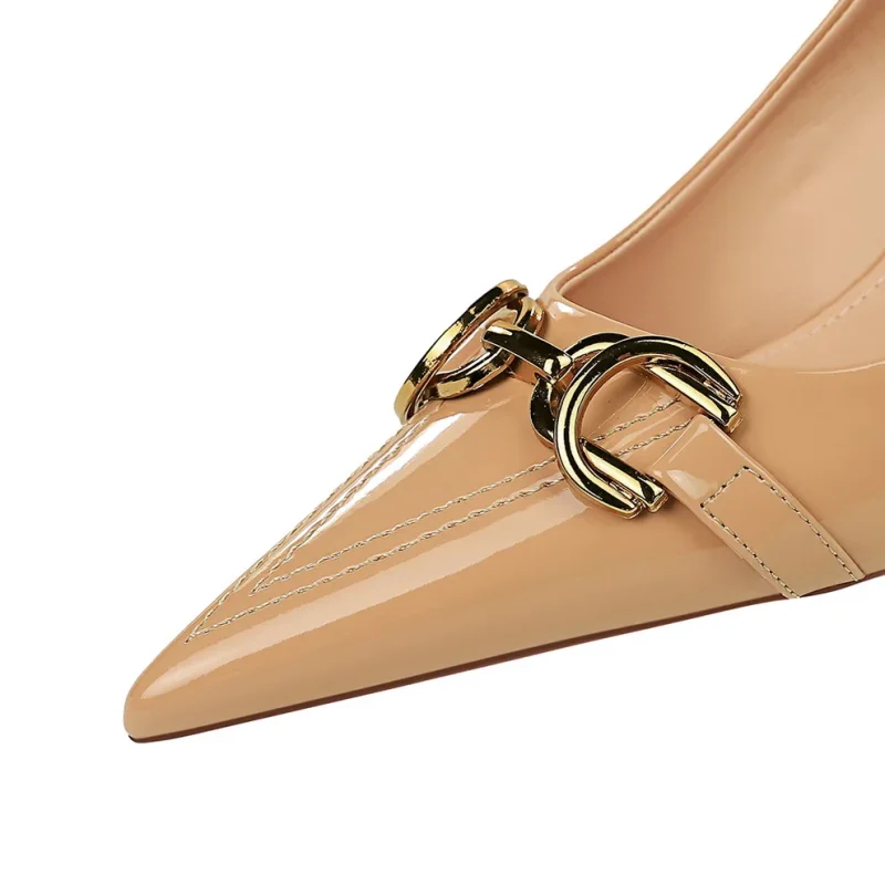 Women 7cm 10cm High Heels Wedding Bridal Replica Pumps Lady - Image 5