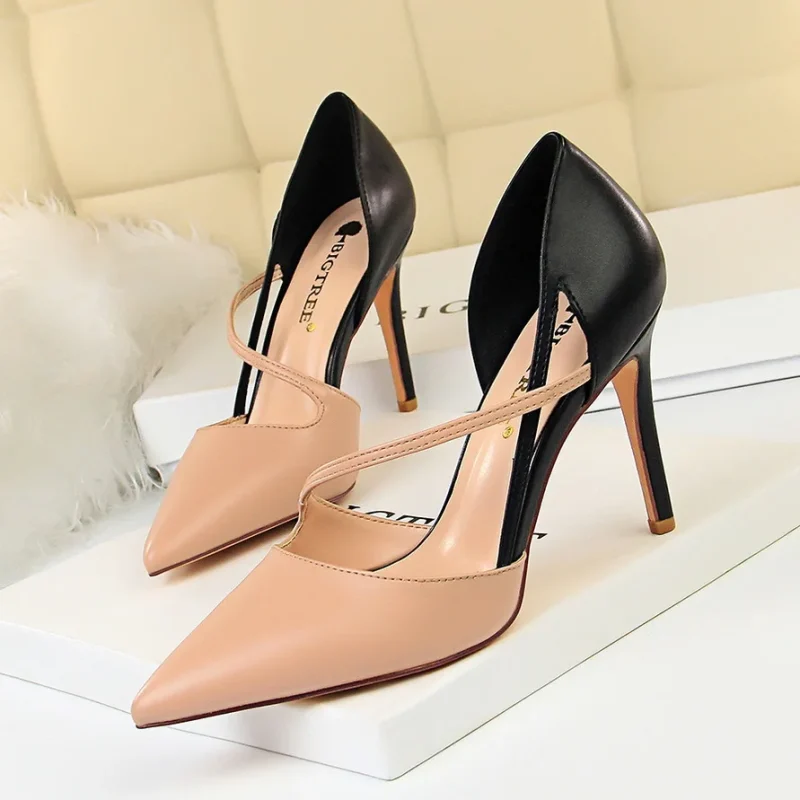 Summer Women 9.5cm High Heels Sandals Nightclub Stripper - Image 10