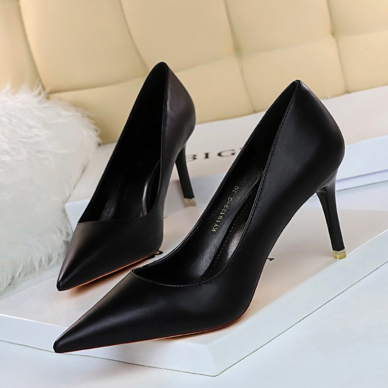 Women 7.5cm 10.5cm High Heels Pumps Lady Wedding Bridal - Image 14