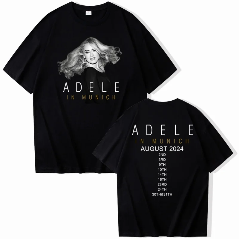 Women's T-shirt Round Neck Loose Casual Fashion Plus Size Fan Short-sleeved Shirt Clothing