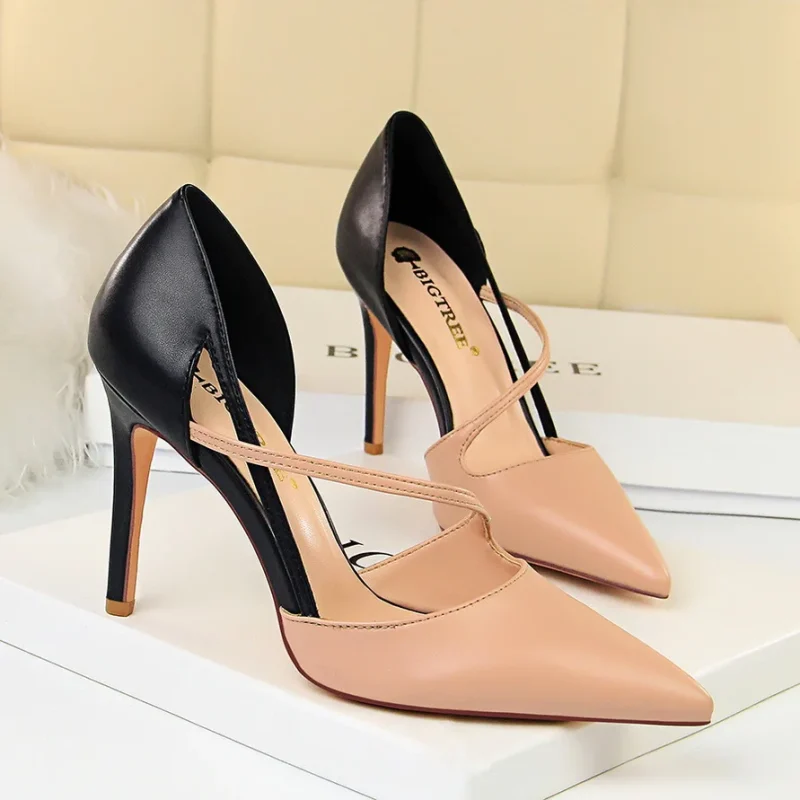 Summer Women 9.5cm High Heels Sandals Nightclub Stripper - Image 11