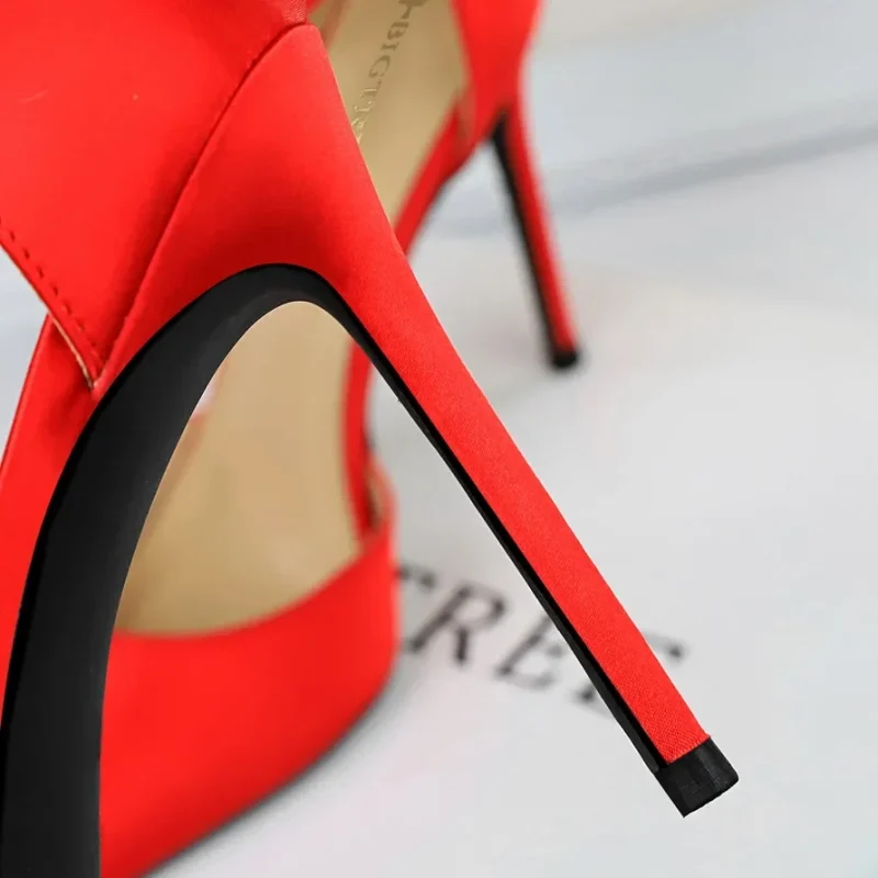 Summer Women 10cm High Heels Sandals Lady Wedding - Image 7