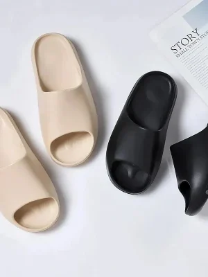 Women Slippers Men Sandals Casual Beach Shoes Soft Bottom Slides