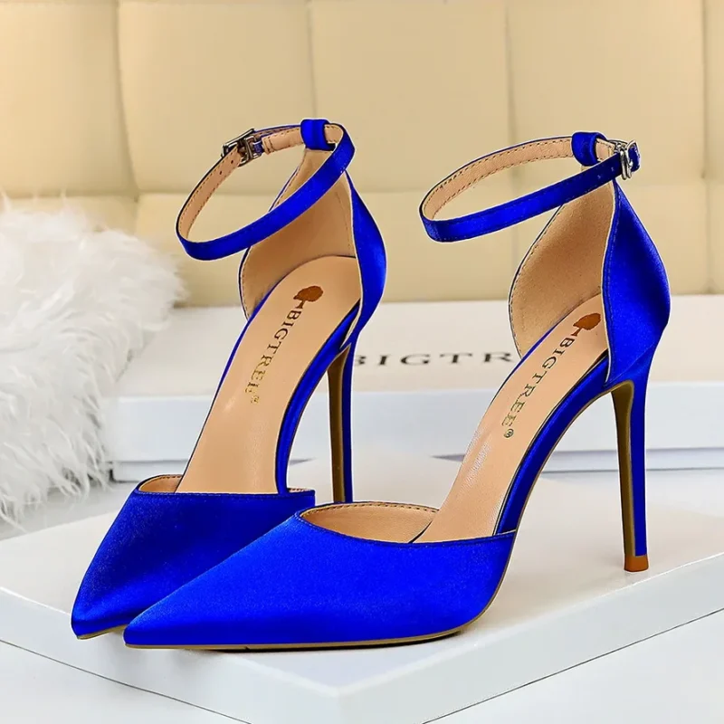 Summer Women 10cm High Heels Sandals Lady Wedding - Image 11