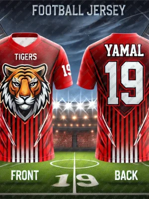 Yamal Football Jersey Hot Selling Women’s Top Casual Fashion T-shirt