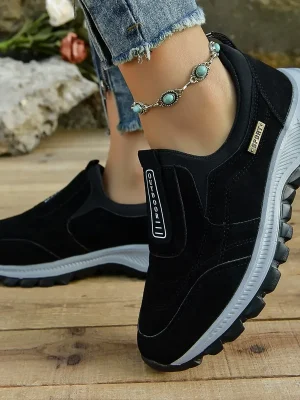 Outdoor Thick Sole Non-Slip Sports Sneakers Mens Fashion Running Walking Shoes