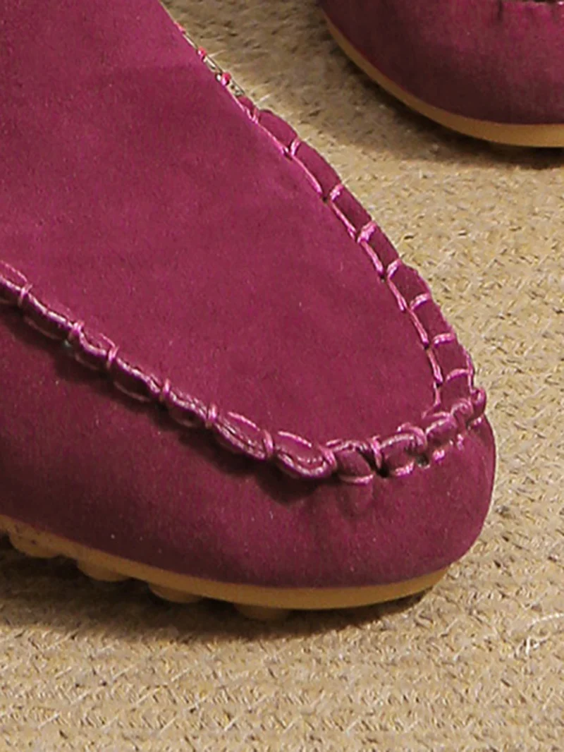 Fashion New Round Toe Solid Color Casual Daily Comfortable Elegant - Image 7