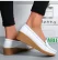 Leather Shoes For Women Flats White Black Loafers With Heels Shoes
