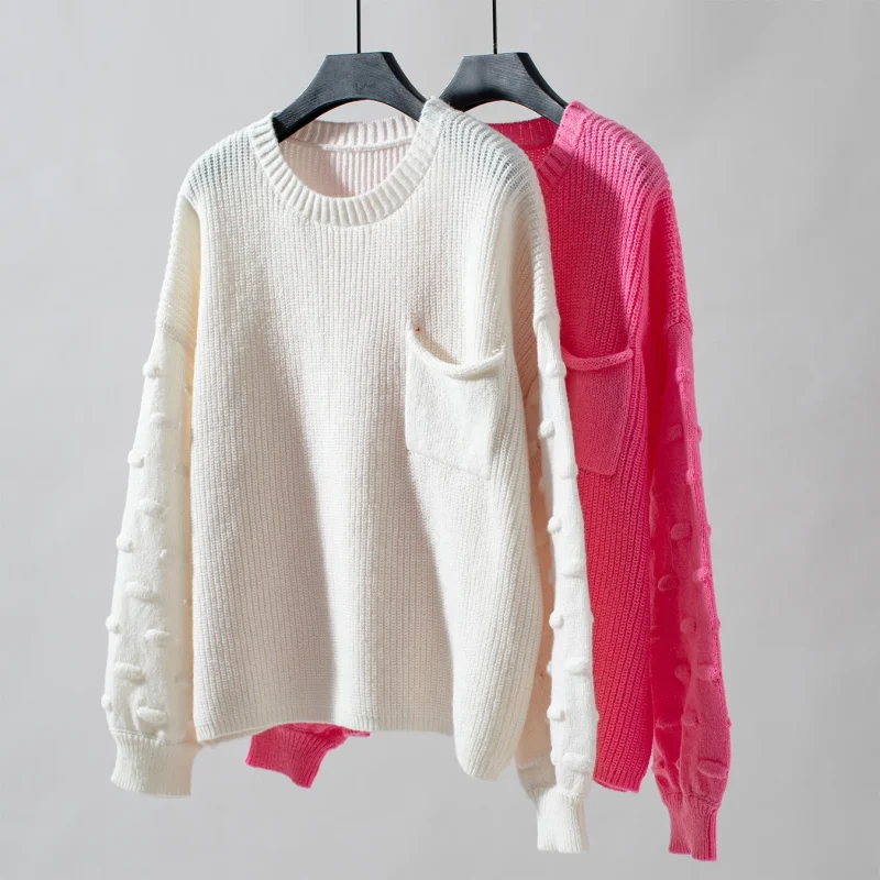 Women's Knitted Sweater Autumn - Image 9