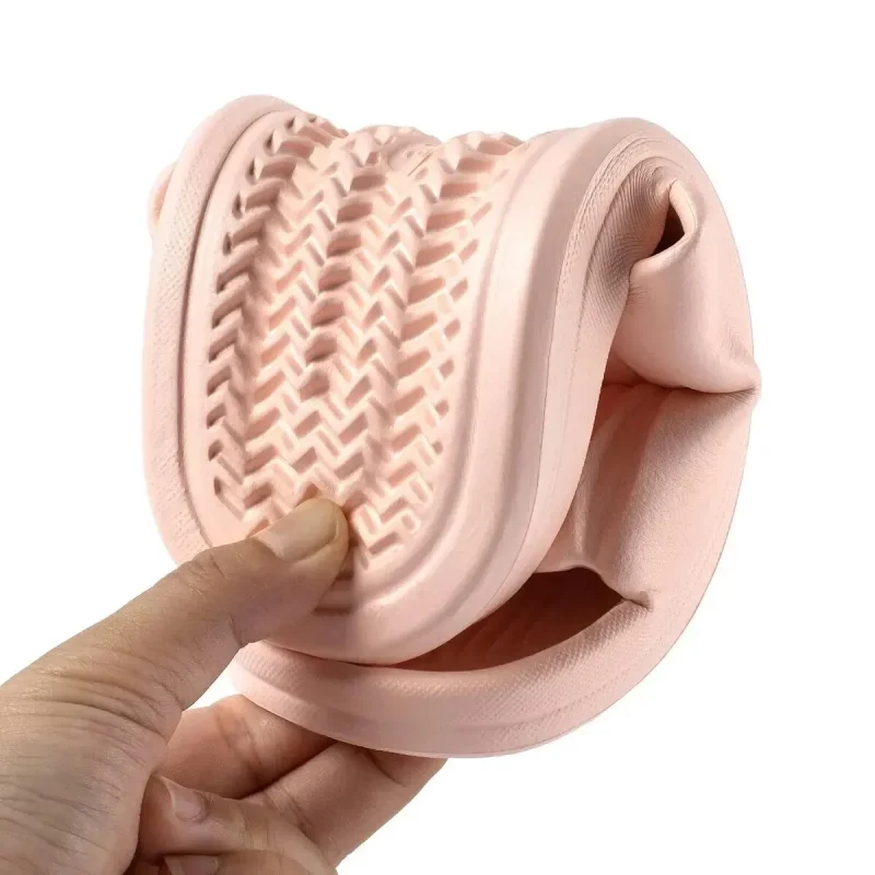 Women Soft Sole Cloud Slippers Thick Platform Indoor Outdoor Beach Sandals - Image 6