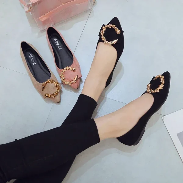 Autumn Casual Fashion Pointed Toe Comfortable Non-slip Wear Resistant - Image 3