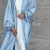 Sky blue abaya